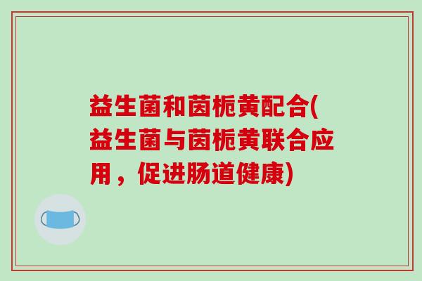 益生菌和茵栀黄配合(益生菌与茵栀黄联合应用，促进肠道健康)