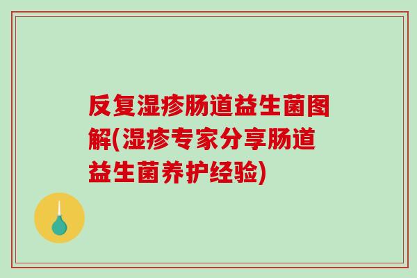 反复湿疹肠道益生菌图解(湿疹专家分享肠道益生菌养护经验)