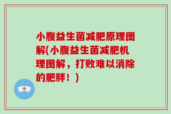小腹益生菌原理图解(小腹益生菌机理图解,打败难以消除的!) 小腹益生菌原理图解(小腹益生菌机理图解,打败难以消除的!)
