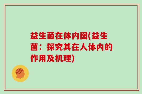 益生菌在体内图(益生菌：探究其在人体内的作用及机理)