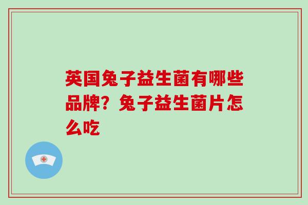 英国兔子益生菌有哪些品牌？兔子益生菌片怎么吃