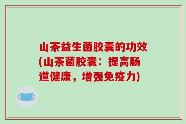 山茶益生菌胶囊的功效(山茶菌胶囊：提高肠道健康，增强免疫力)