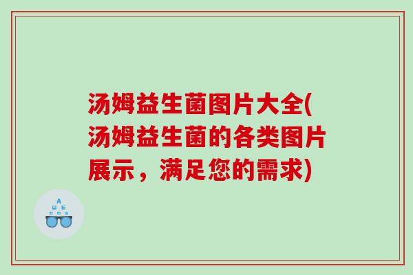 汤姆益生菌图片大全(汤姆益生菌的各类图片展示,满足您的需求) 汤姆益生菌图片大全(汤姆益生菌的各类图片展示,满足您的需求)