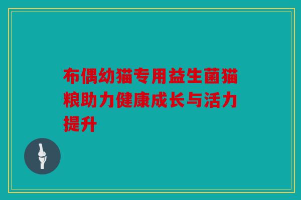 布偶幼猫专用益生菌猫粮助力健康成长与活力提升